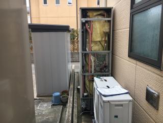 白山市　ファミッツ　リフォーム　エコキュート　修理