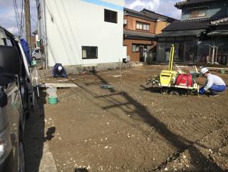 白山市　ファミッツ　リフォーム　地盤調査