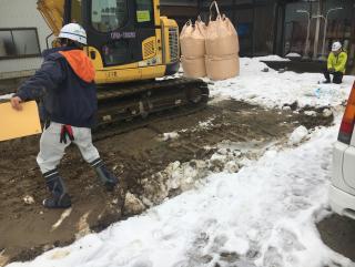 白山市 ファミッツ リフォーム 雪