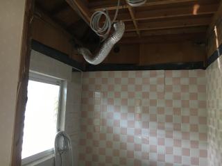 金沢市　ファミッツ　リフォーム　浴室天井