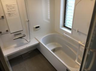 金沢市　ファミッツ　浴室リフォーム　ユニットバス完成