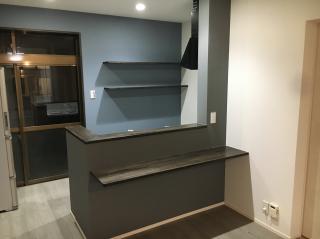 金沢市　ファミッツ　キッチンリフォーム　カウンター2